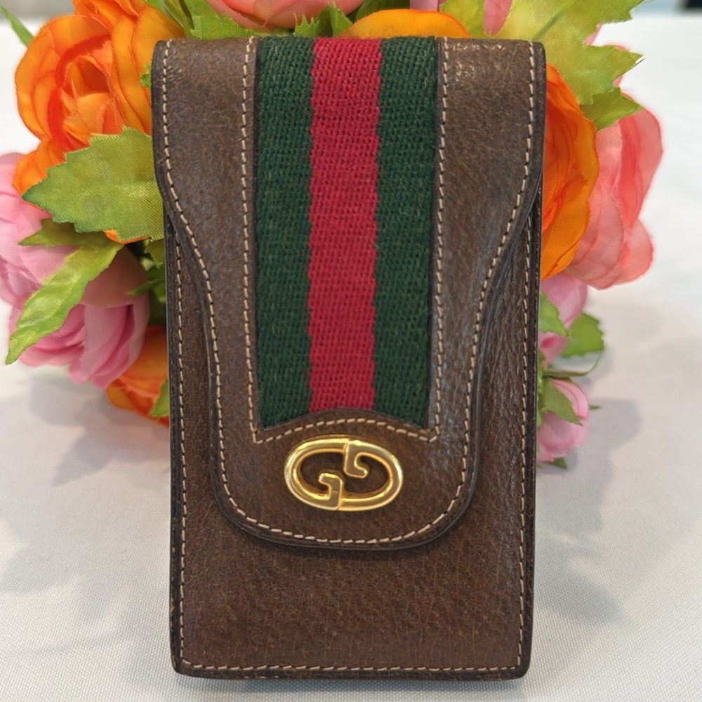 Authentic Gucci cigarette/lipstick/card wallet - Picture 2 of 12